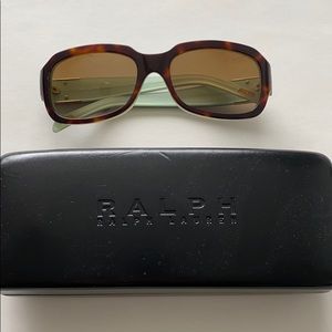 Ralph Lauren Tortoise Shell Polarized Sunglasses
